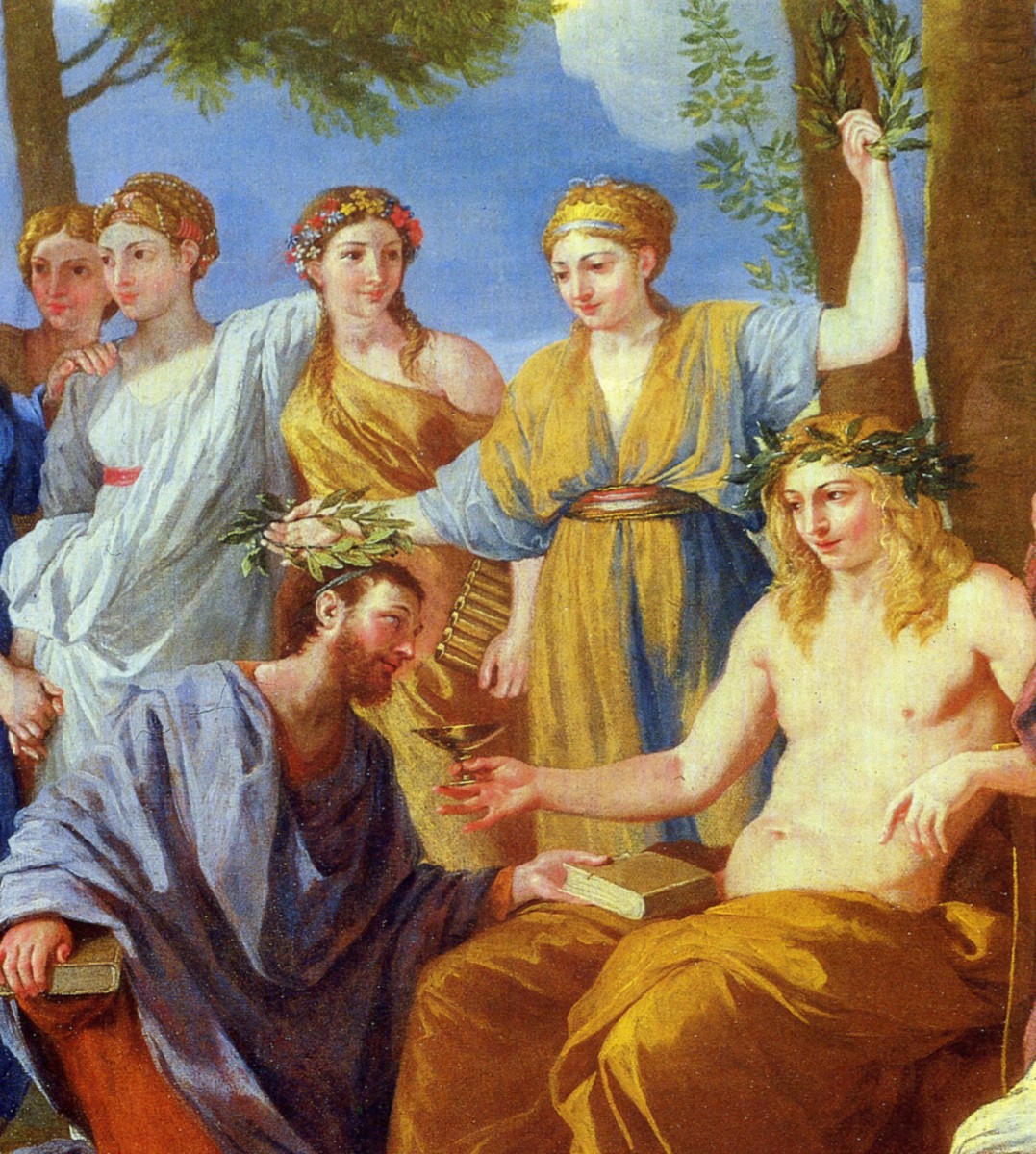 1631 1632 Nicolas Poussin Apollon et les Muses  Detail central.jpg